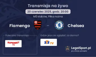 Flamengo - Chelsea gdzie oglądać?