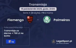 Flamengo - Palmeiras gdzie oglądać?
