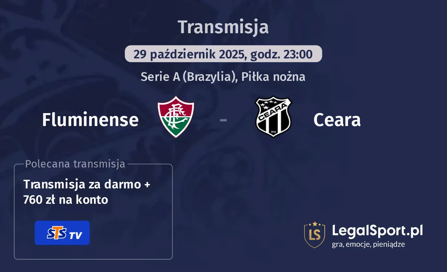 Fluminense - Ceara gdzie oglądać?