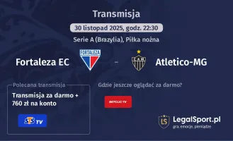Fortaleza EC - Atletico-MG gdzie oglądać? (30.11)