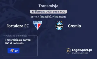 Fortaleza EC - Gremio gdzie oglądać? (10.11)