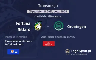 Fortuna Sittard - Groningen gdzie oglądać?