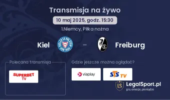 Kiel - Freiburg gdzie oglądać?