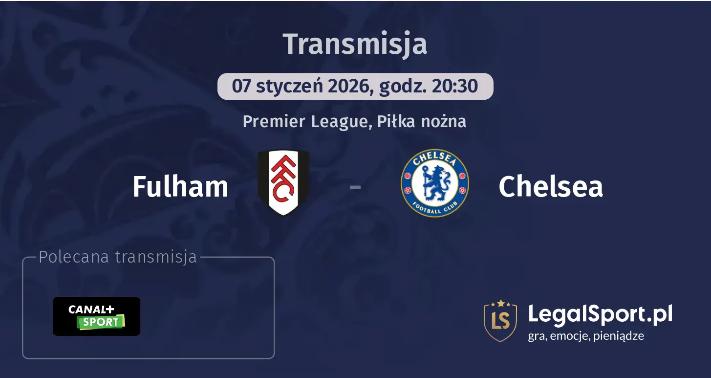 Fulham - Chelsea Transmisje