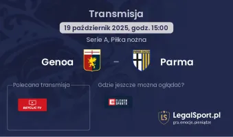 Genoa - Parma gdzie oglądać?
