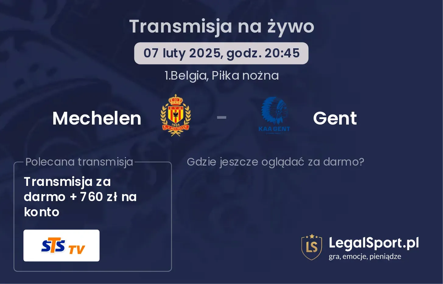 Mechelen - Gent gdzie oglądać?