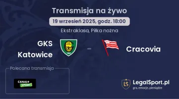 GKS Katowice - Cracovia gdzie oglądać?