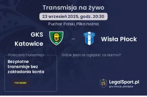 GKS Katowice - Wisła Płock gdzie oglądać?