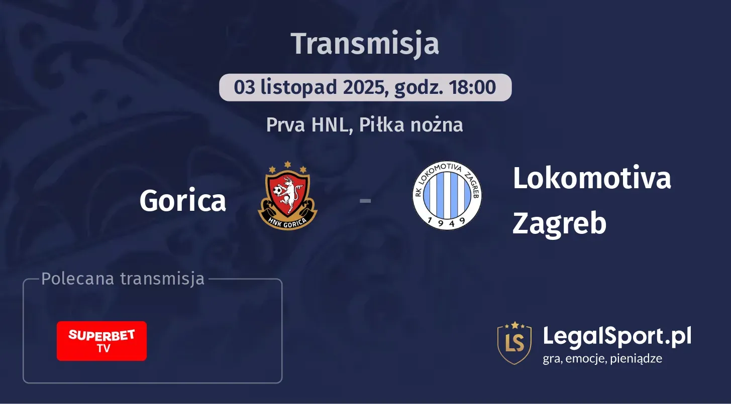 Gorica - Lokomotiva Zagreb Transmisje