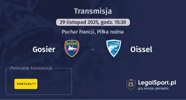 Gosier - Oissel gdzie oglądać? (29.11)