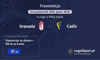 Granada - Cadiz gdzie oglądać?
