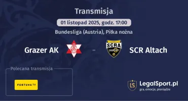Grazer AK - SCR Altach gdzie oglądać?