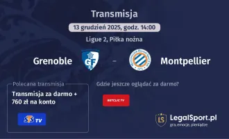 Grenoble - Montpellier gdzie oglądać? (13.12)