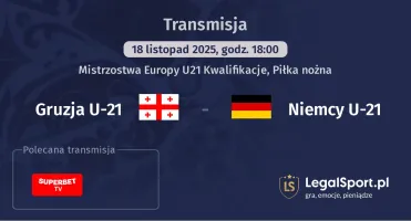 Gruzja U-21 - Niemcy U-21 gdzie oglądać? (18.11)
