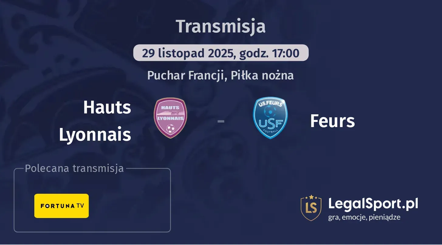 Hauts Lyonnais - Feurs Transmisje