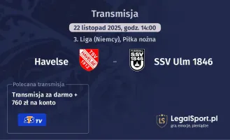Havelse - SSV Ulm 1846 gdzie oglądać? (22.11)