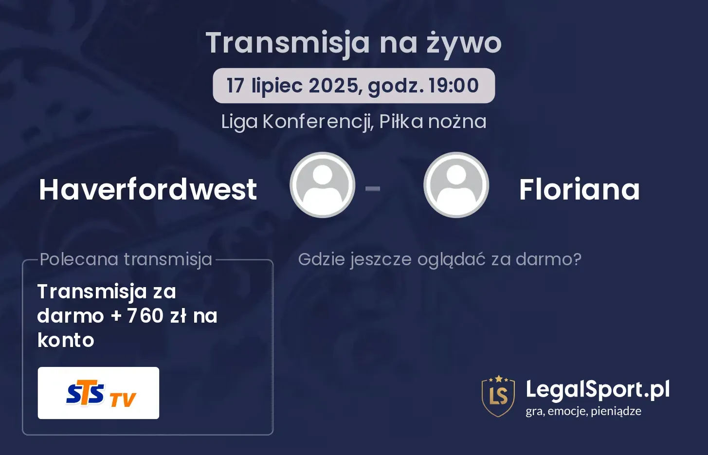 Haverfordwest - Floriana transmisja na żywo