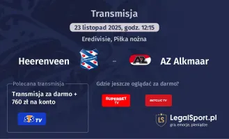 Heerenveen - AZ Alkmaar gdzie oglądać? (23.11)