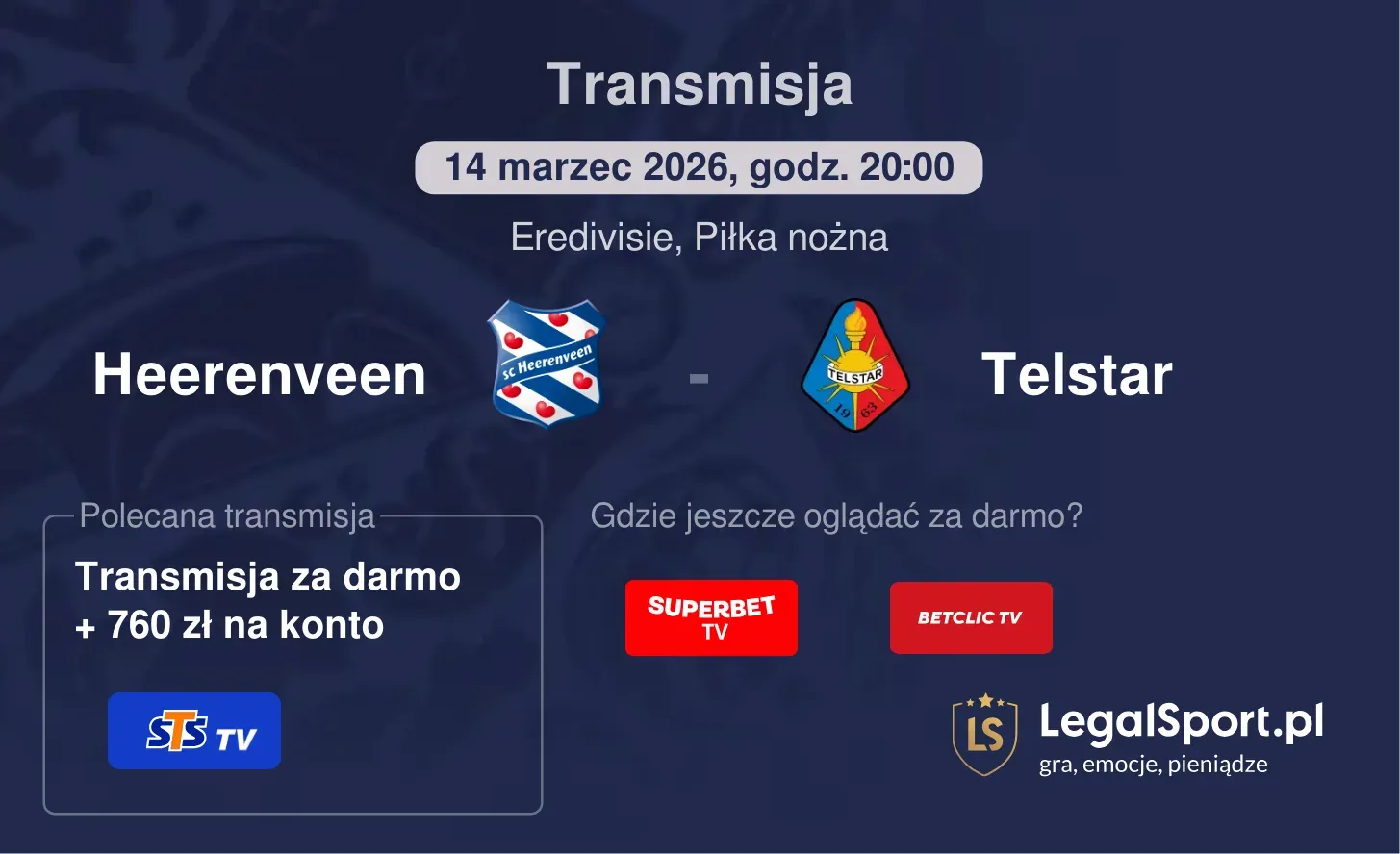 Heerenveen - Telstar Transmisje