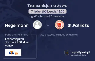Hegelmann - St.Patricks gdzie oglądać?