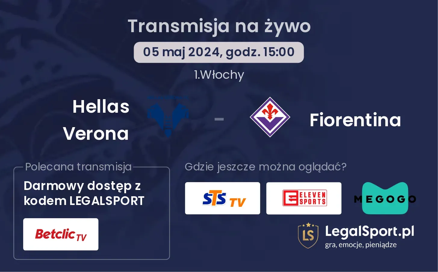 Hellas Verona - Fiorentina transmisja na żywo