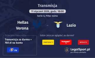 Hellas Verona - Lazio gdzie oglądać (11.01.2026)