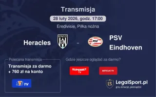 Heracles - PSV Eindhoven gdzie oglądać? (28.02)