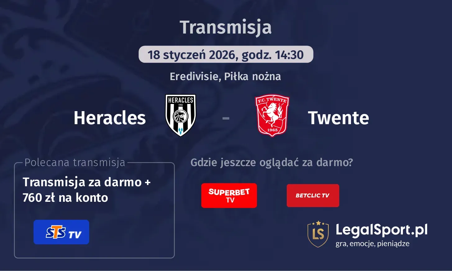 Heracles - Twente Transmisje