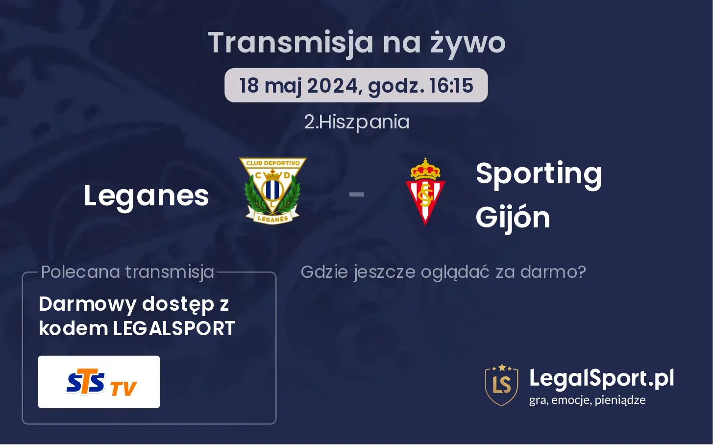 Leganes - Sporting Gijón
