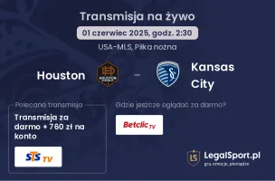 Houston - Kansas City gdzie oglądać?