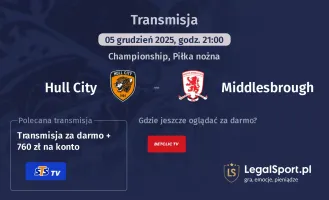 Hull City - Middlesbrough gdzie oglądać? (05.12)