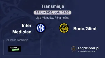 Inter Mediolan - Bodo/Glimt gdzie oglądać (25.02.2026)