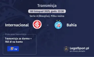 Internacional - Bahia gdzie oglądać? (08.11)