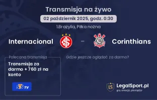 Internacional - Corinthians gdzie oglądać?