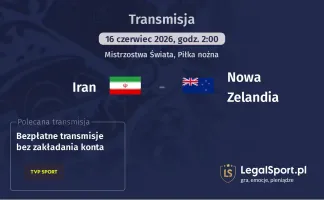 Iran - Nowa Zelandia gdzie oglądać? (16.06)