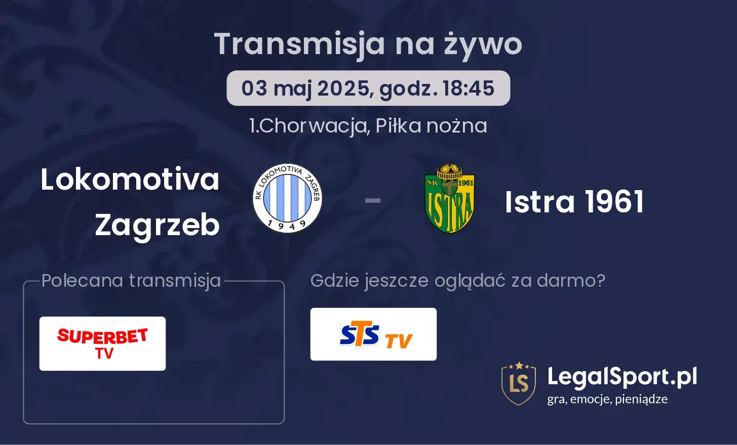 Lokomotiva Zagrzeb - Istra 1961 gdzie oglądać?