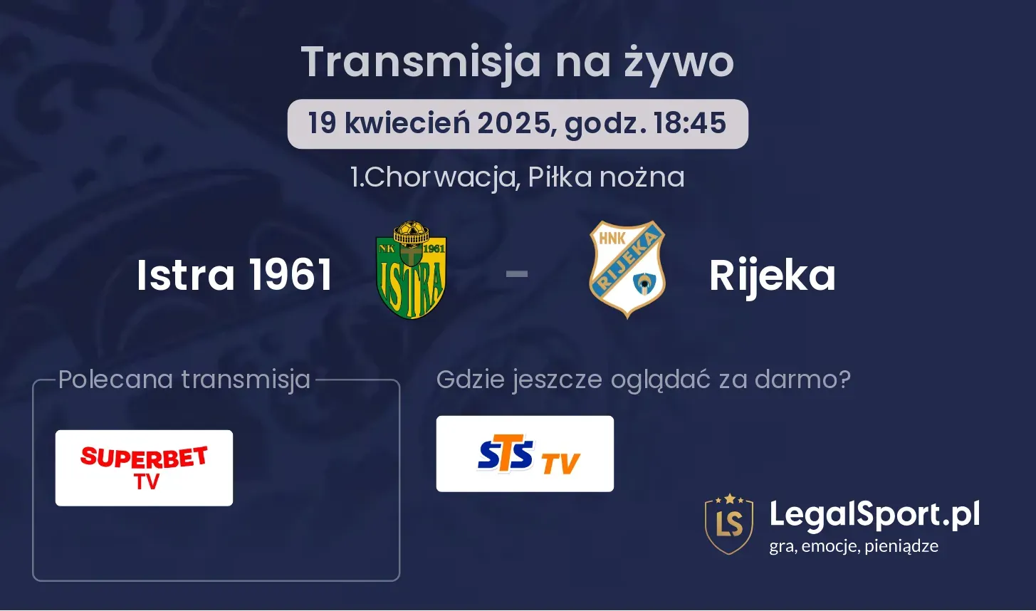 Istra 1961 - Rijeka gdzie oglądać?