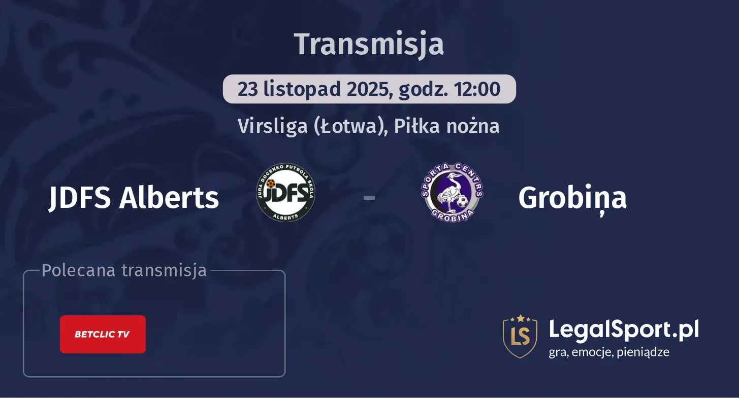 JDFS Alberts - Grobiņa Transmisje