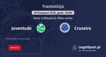 Juventude - Cruzeiro gdzie oglądać? (20.11)