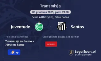 Juventude - Santos gdzie oglądać? (03.12)