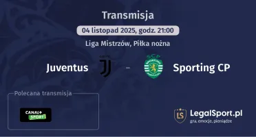 Juventus - Sporting CP gdzie oglądać? (04.11)