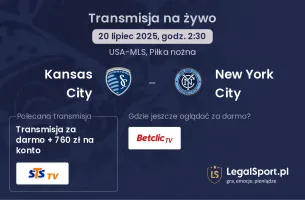 Kansas City - New York City gdzie oglądać?
