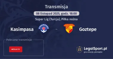 Kasimpasa - Goztepe gdzie oglądać? (08.11)