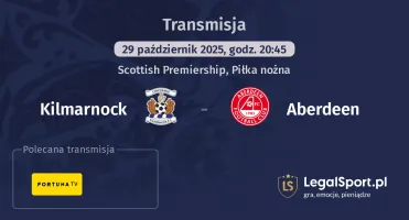 Kilmarnock - Aberdeen gdzie oglądać?
