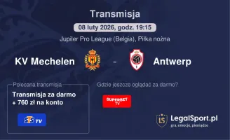 KV Mechelen - Antwerp gdzie oglądać? (08.02)