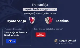 Kyoto Sanga - Kashima gdzie oglądać?