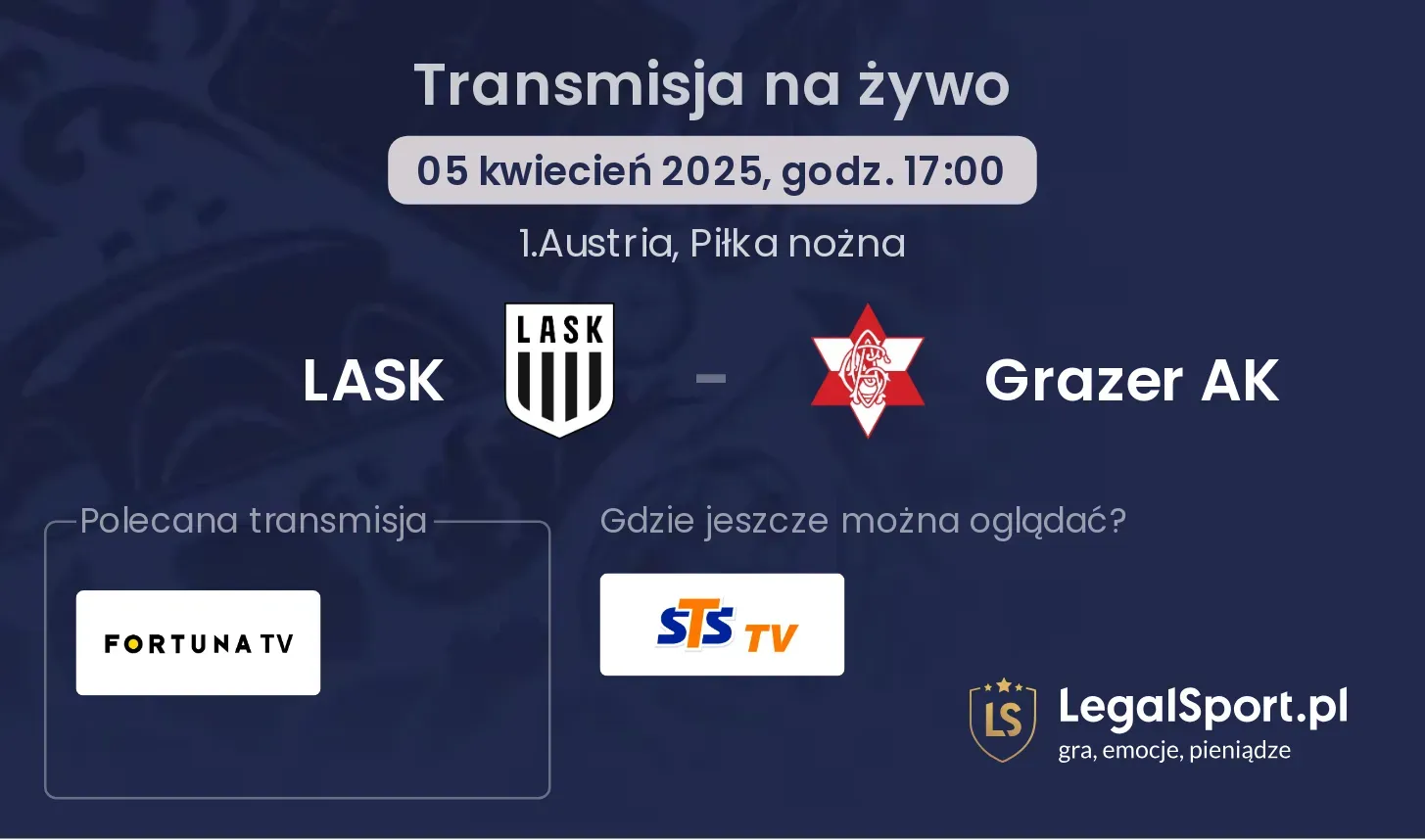 LASK - Grazer AK gdzie oglądać?