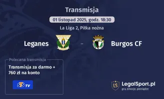 Leganes - Burgos CF gdzie oglądać?