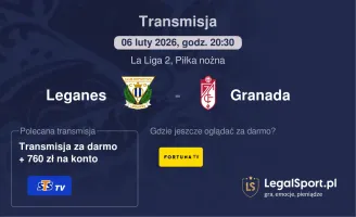 Leganes - Granada gdzie oglądać? (06.02)
