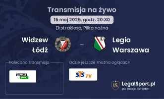 Widzew Łódź - Legia Warszawa gdzie oglądać?